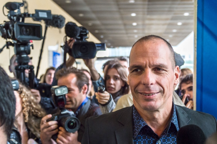 Řecký ministr financí Yanis Varufakis.