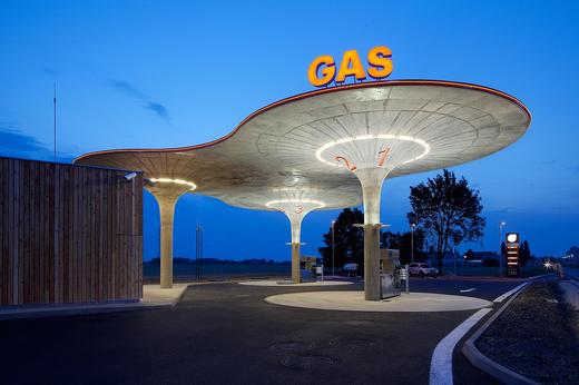 Čerpací stanice GAS na Slovensku.