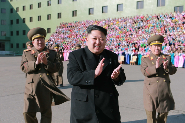 Severokorejský vůdce Kim Čong-Un.