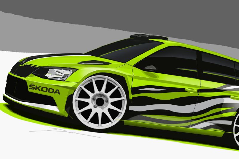 Světovou premiéru chystá Škoda Fabia R5 v prodloužené verzi.