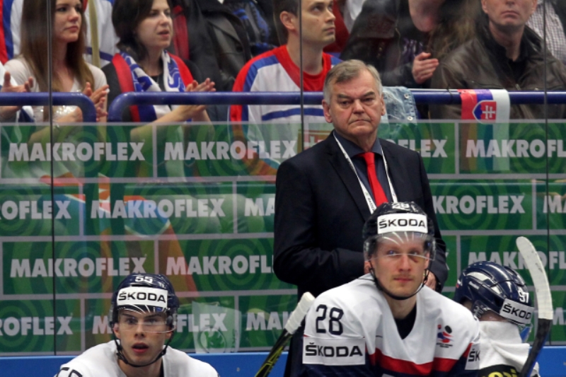 Český trenér Slovenska Vladimír Vůjtek.