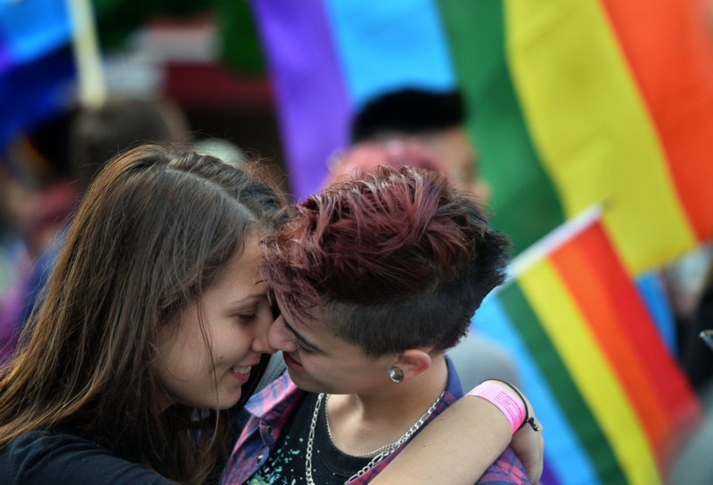Práva homosexuálů údajně nejvíce ctí Británie (ilustrační foto). Práva homosexuálů údajně nejvíce ctí Británie (ilustrační foto).