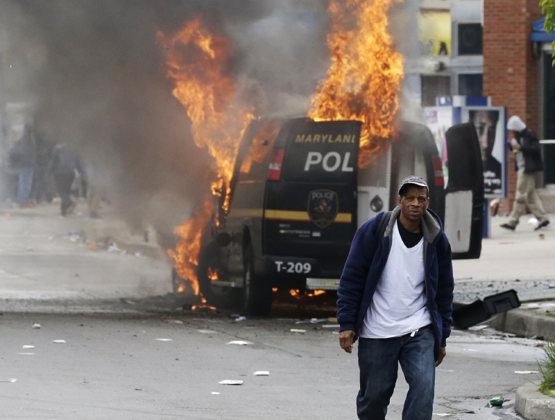 Ghetto v Baltimoru je jedno z nejbídnějších, policii tam opravdu nemají rádi.
