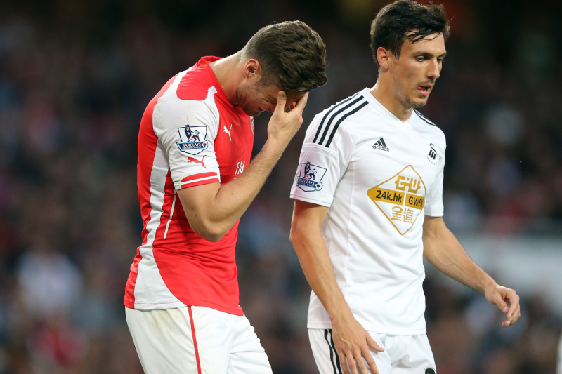 Fotbalisté Arsenalu nečekaně prohráli se Swansea.