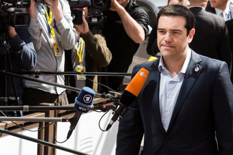 Řecký premiér Alexis Tsipras. Řecký premiér Alexis Tsipras.