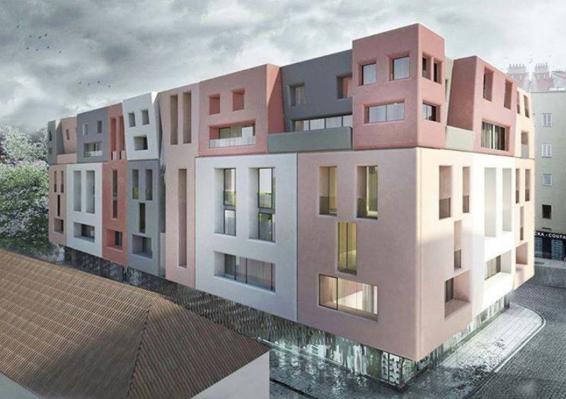 Vizualizace architekta Zdeňka Fránka. 