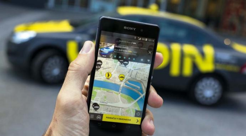 Nová aplikace pro objednávání taxislužeb Hopin. Nová aplikace pro objednávání taxislužeb Hopin.