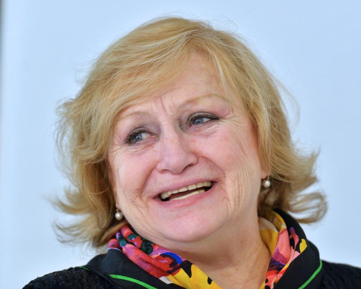 Legendární gymnastka Věra Čáslavská.