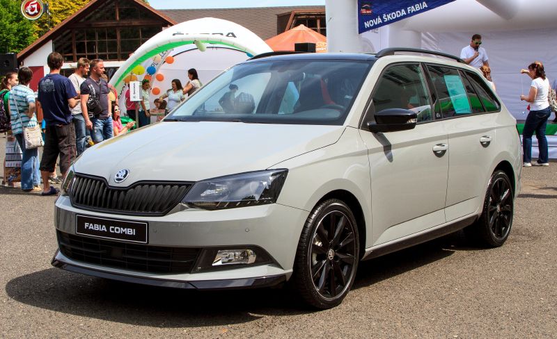 Nová Škoda Fabia Monte Carlo na autosalonu v Litoměřicích.