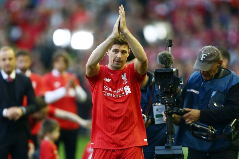 Liverpoolská modla "Stevie" Gerrard.