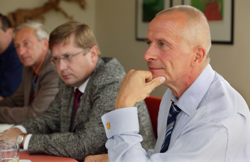 Akcionáři Sokolovské uhelné František Štěpánek a Jaroslav Rokos.