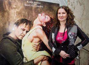 Režisérka Irena Pavlásková představila a její film Fotograf, který je volně inspirovaný osudy světoznámého českého fotografa Jana Saudka.