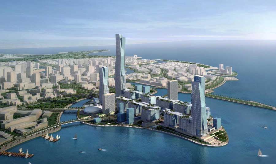 King Abdullah Economic City. 