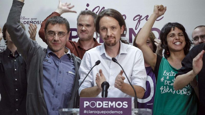 Španělská strana Podemos.
