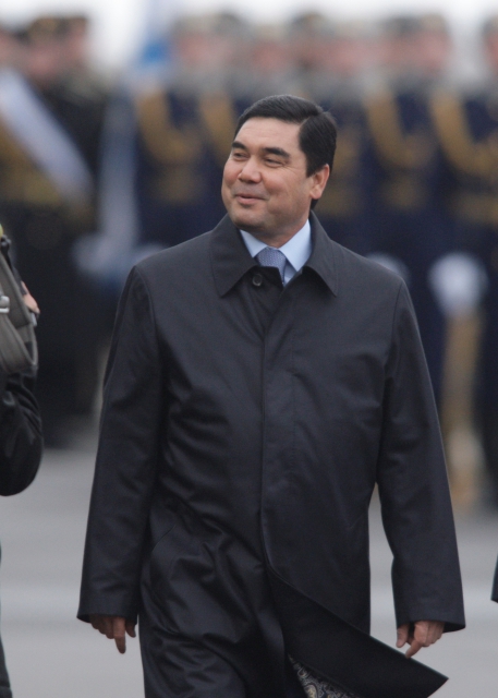 Turkmenský prezident Gurbanguli Berdymuhamedov. Turkmenský prezident Gurbanguli Berdymuhamedov.