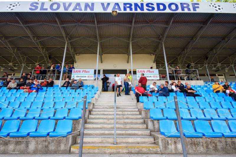 Stadion Varnsdorfu. 