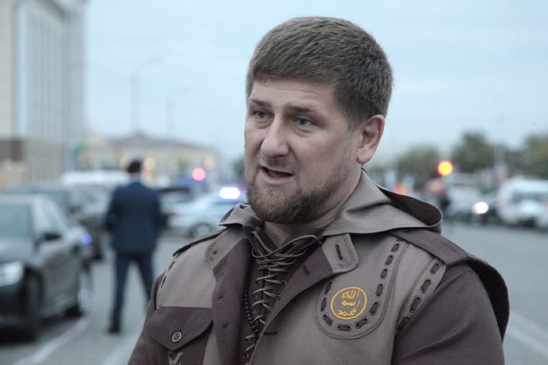 Čečenský vůdce Ramzan Kadyrov.