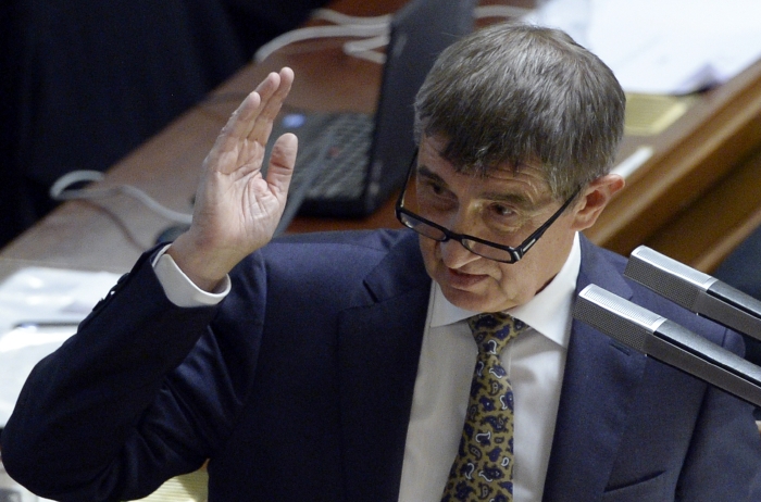 Ministr financí Andrej Babiš (ANO).