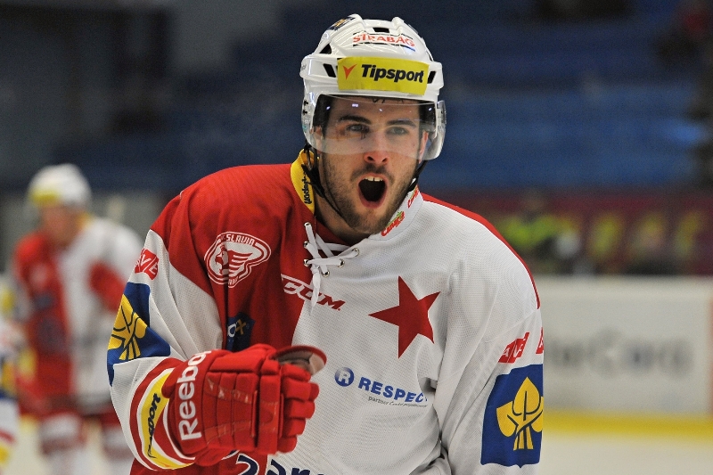 Posila Plzně Michal Poletín, tehdy v dresu Slavie.
