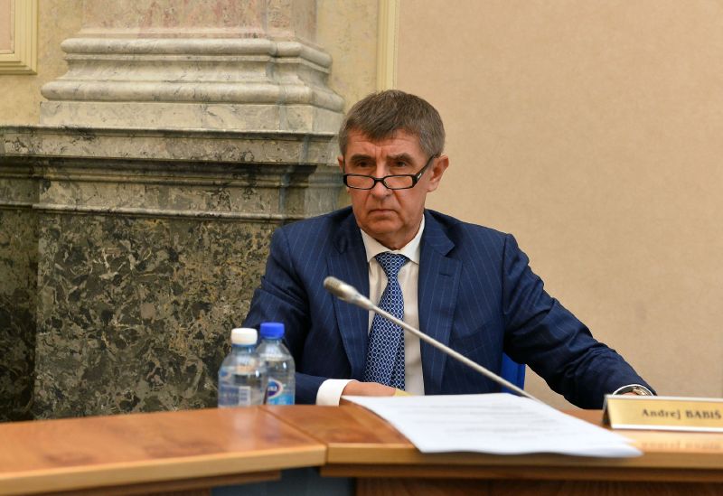 Ministr financí Andrej Babiš (ANO).