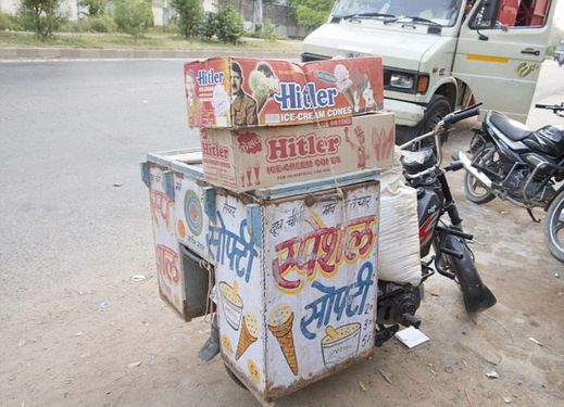 Jen těžko říct, co má Hitler společného se zmrzlinou.