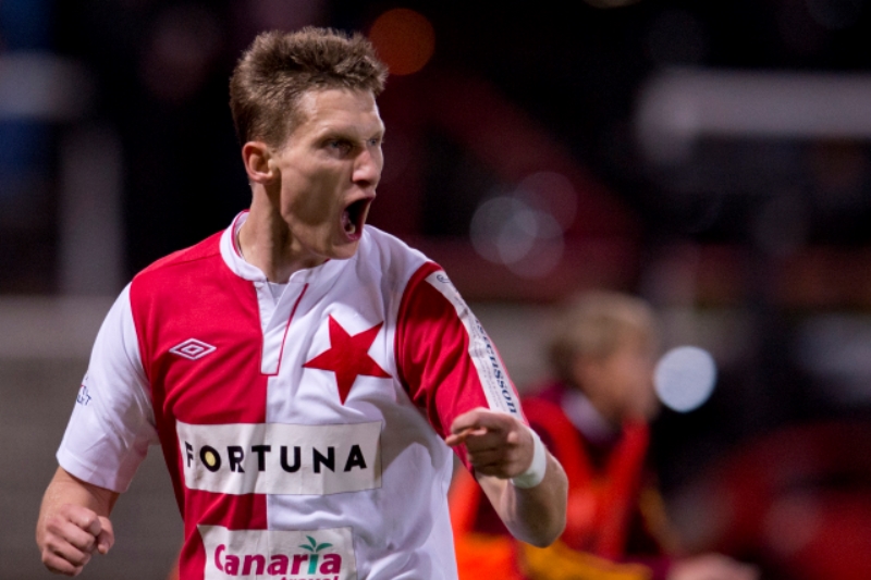 Milan Škoda se s Davidem Lafatou porve o trofej nejlepšího kanonýra.