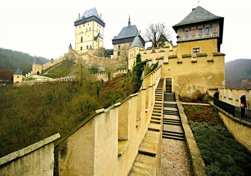 Hrad Karlštejn. Hrad Karlštejn.