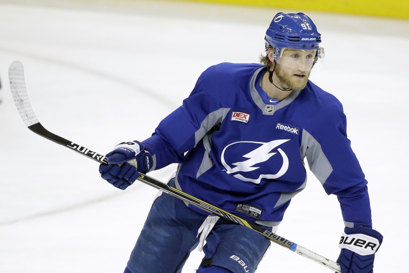 Steven Stamkos, střelec Tampy Bay Lightning.