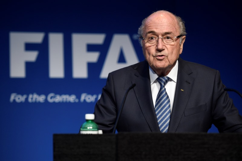 Končící prezident FIFA Sepp Blatter.