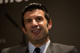 Držitel Zlatého míče Luís Figo.