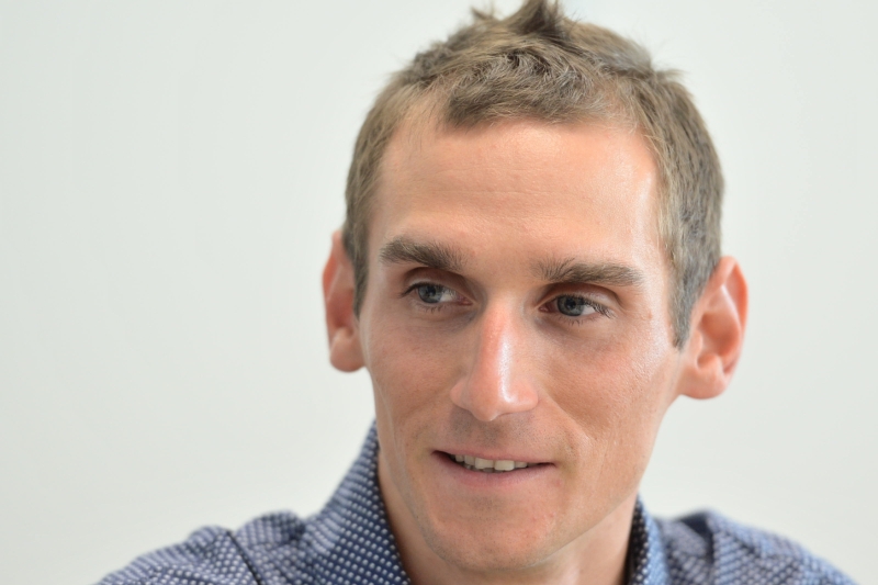 Cyklista Roman Kreuziger. 