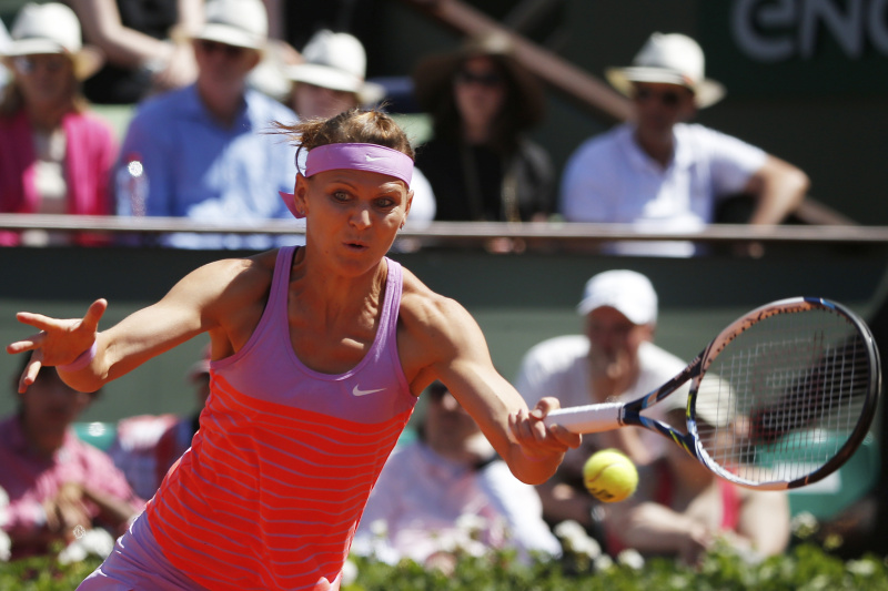 Lucie Šafářová sahala v grandslamovém finále po vítězství.
