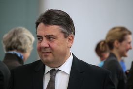 Německý vicekancléř Sigmar Gabriel.