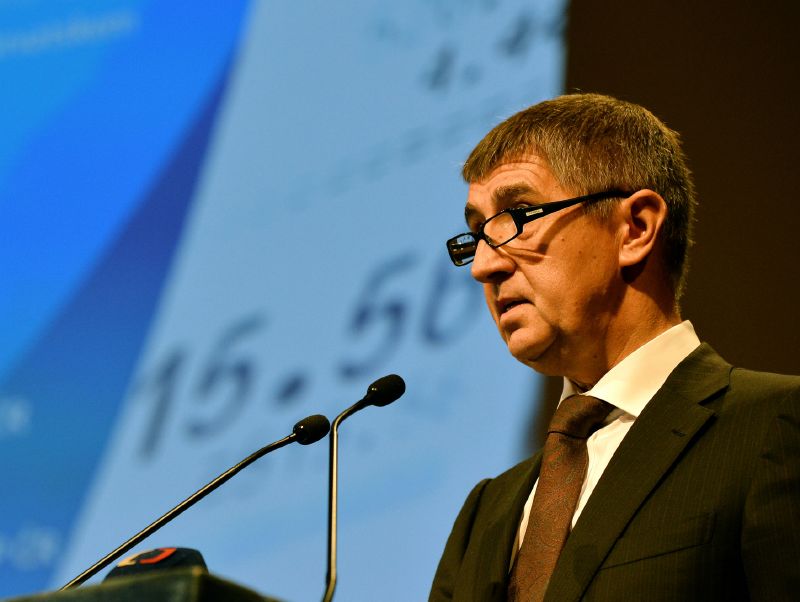 Andrej Babiš, ministr financí.