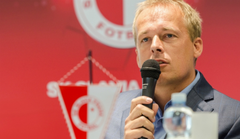 Nový generální ředitel Slavie David Trunda. Nový generální ředitel Slavie David Trunda.