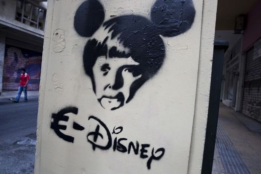 Většina maleb se nachází ve čtvrti Exarchia v centru města.