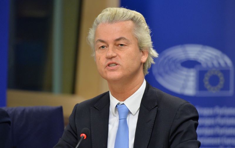 Protiislámský politik Greet Wilders.