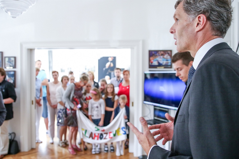 Předseda Českého olympijského výboru Jiří Kejval.