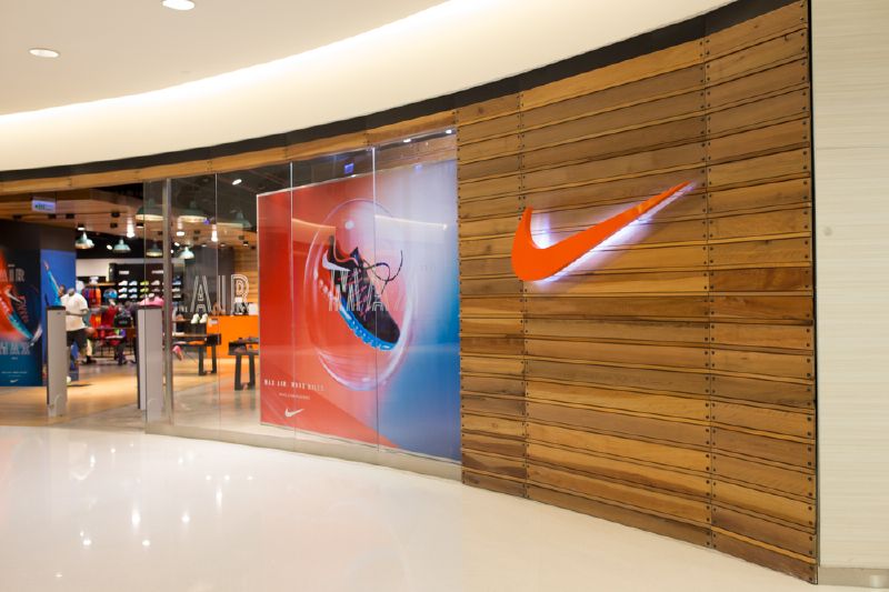 Kamenný obchod Nike (ilustrační foto).