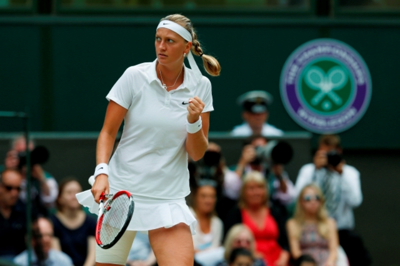 Petra Kvitová loni ovládla Wimbledon.