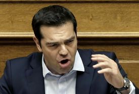 Řecký premiér Alexis Tsipras.