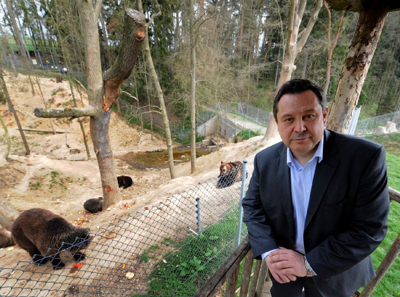 Majitel zoologické zahrady Evžen Korec.