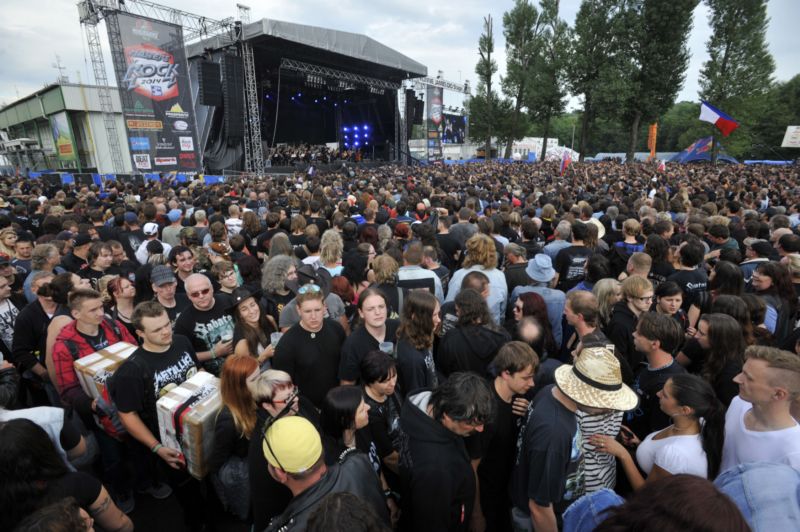 Snímek z loňského ročníku Masters of Rock.