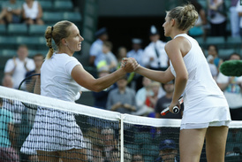 Vítězství nad Kuzněcovovou a dost? Ne, hůře postavená ze sester Plíškových na turnaji ještě končit nechce.