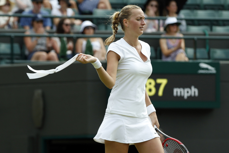 Petra Kvitová zatím suverénně kráčí za obhajobou wimbledonského titulu. Ve dvou zápasech ztratila jen tři gamy.