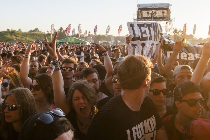 Červnový termín Rock For People se konal tradičně u Hradce Králové.