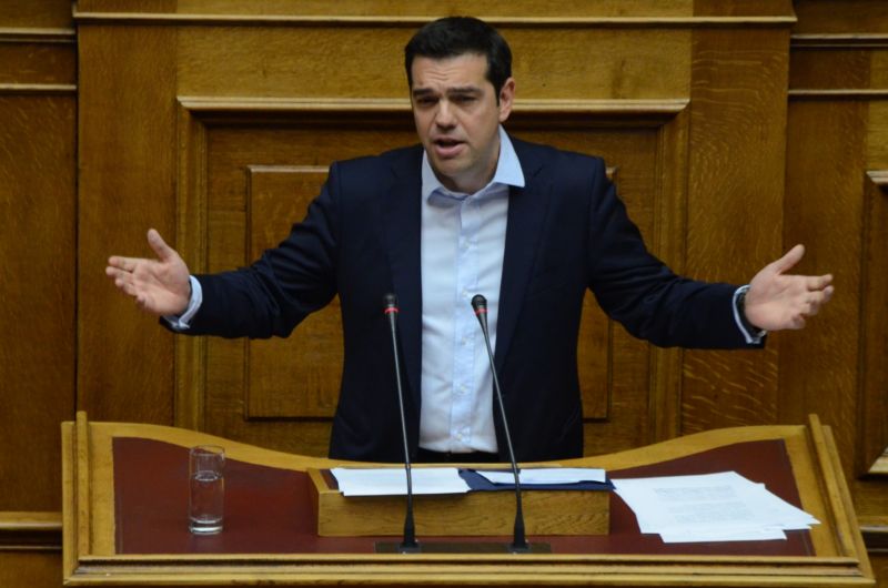 Řecký premiér Alexis Tsipras. Řecký premiér Alexis Tsipras.