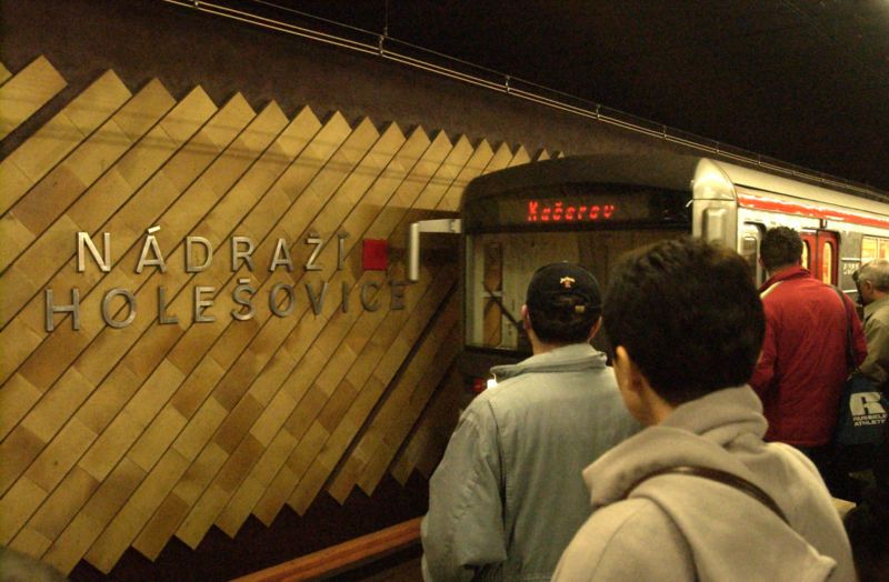 Pražské metro linka C. Pražské metro linka C.