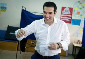 Řecký premiér Alexis Tsipras.