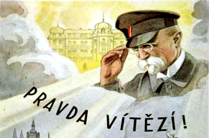 Masaryk nakonec dosáhl svého a založil Československo.